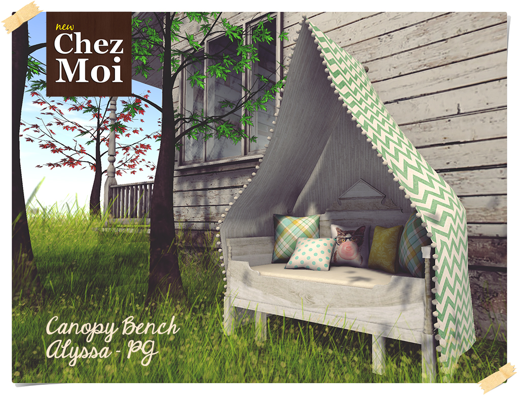 Canopy Bench PG CHEZ MOI