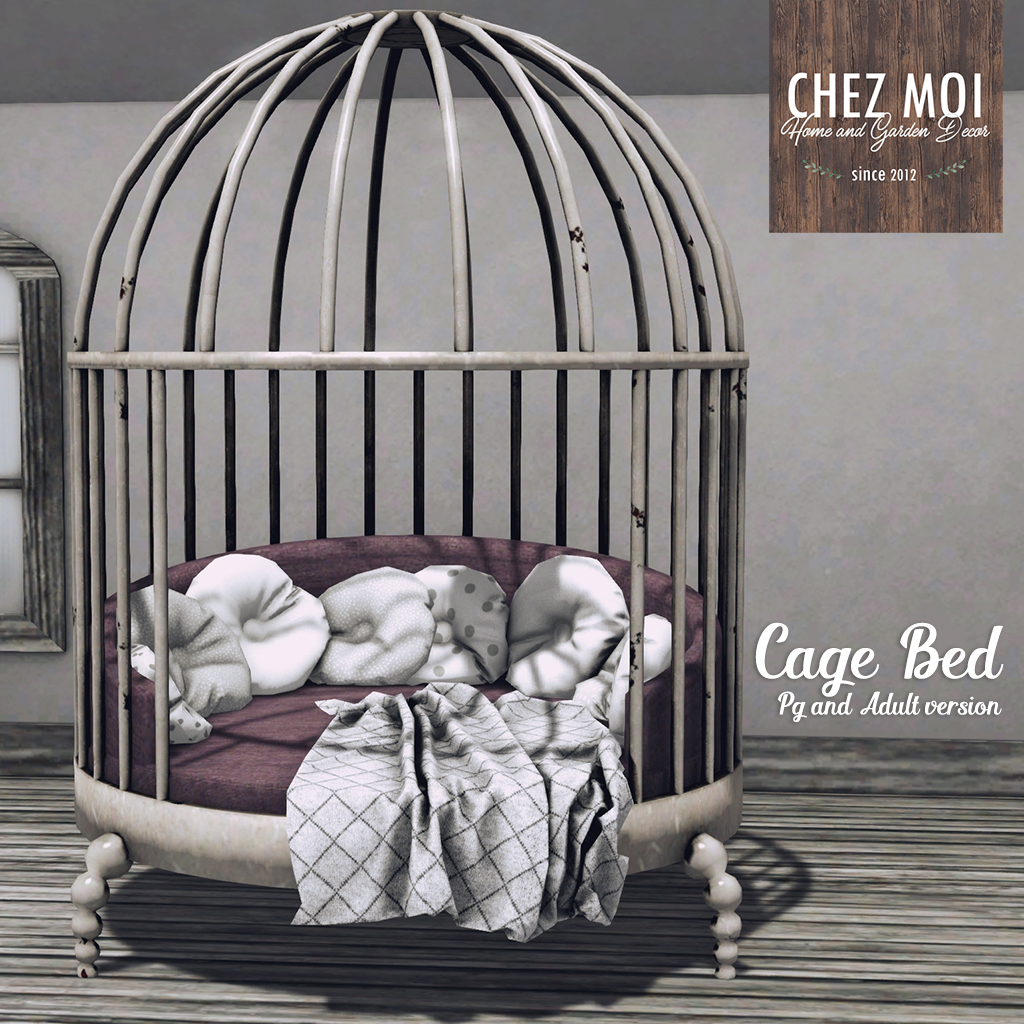 Cage Bed Squared CHEZ MOI